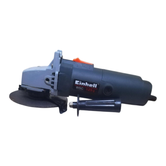 EINHELL WSC 125-j Bedienungsanleitung