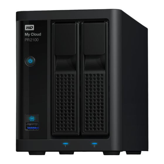 WD My Cloud PR2100 Bedienungsanleitung