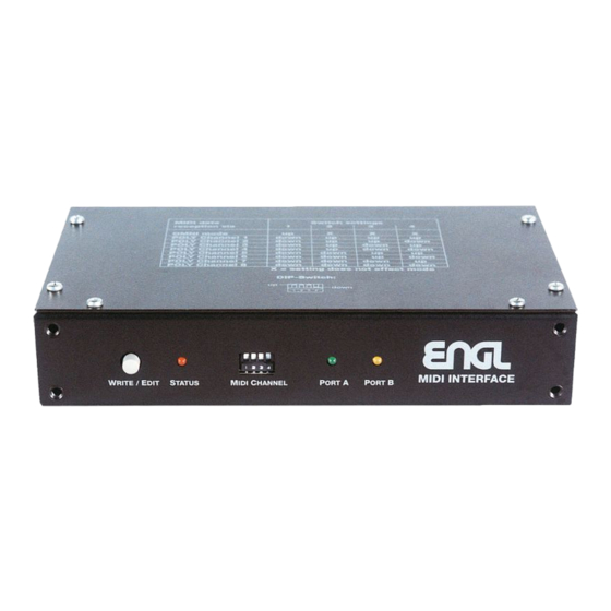 engl Midi interface z-7 Bedienungsanleitung