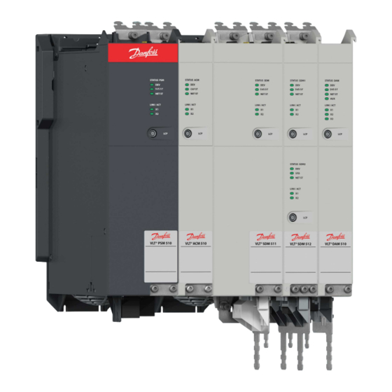 Danfoss VLT Multiaxis Servo Drive MSD 510-System Bedienungsanleitung