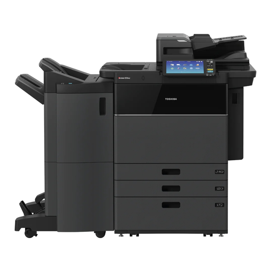Toshiba e-studio 5516AC Anleitung Zur Fehlerbehebung
