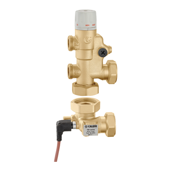 Caleffi 182500 Bedienungsanleitung