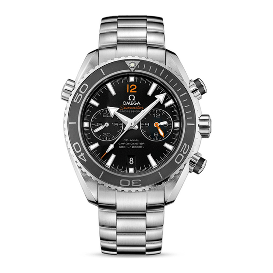 Omega SEAMASTER Kurzanleitung