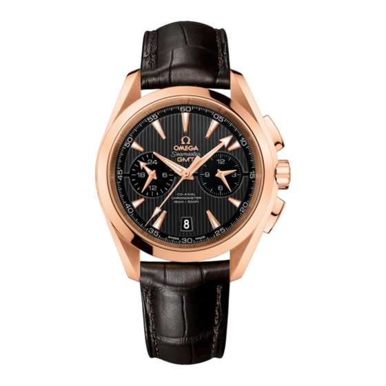 Omega SEAMASTER Kurzanleitung