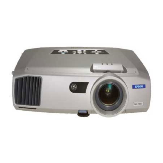 Epson EMP-7850 Installationshandbuch