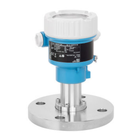 Endress+Hauser Cerabar PMC51B Betriebsanleitung