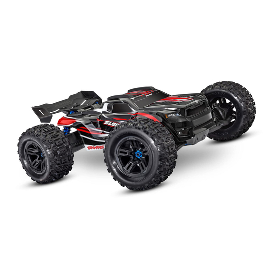 Traxxas SLEDGE Bedienungsanleitung