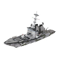 Mega Bloks PRO BUILDER Navy Destroyer 3708 Bedienungsanleitung