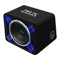 Hifonics Zeus ZRX12 DUAL Handbuch