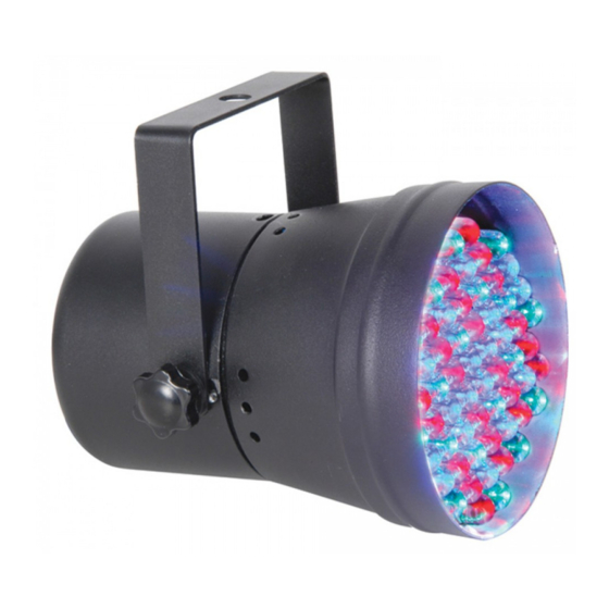 Beamz LED PAR36 DMX SPOT Gebrauchsanleitung