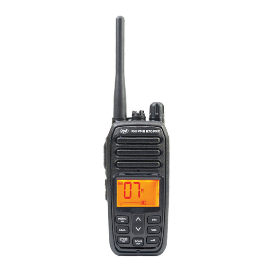PNI PMR R70 PRO Bedienungsanleitung