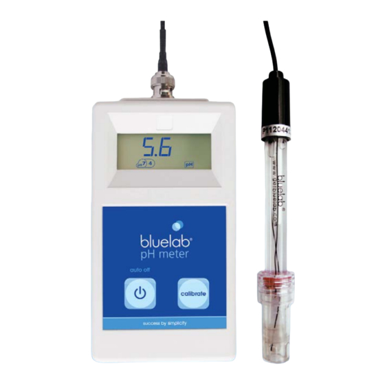 bluelab pH Meter Benutzerhandbuch