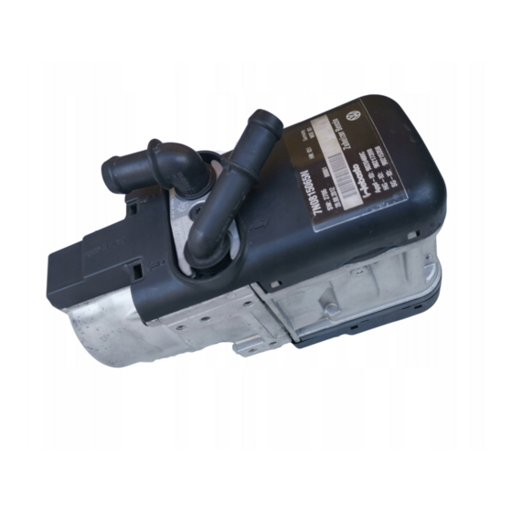 Webasto Thermo Top V Bedienungsanleitung
