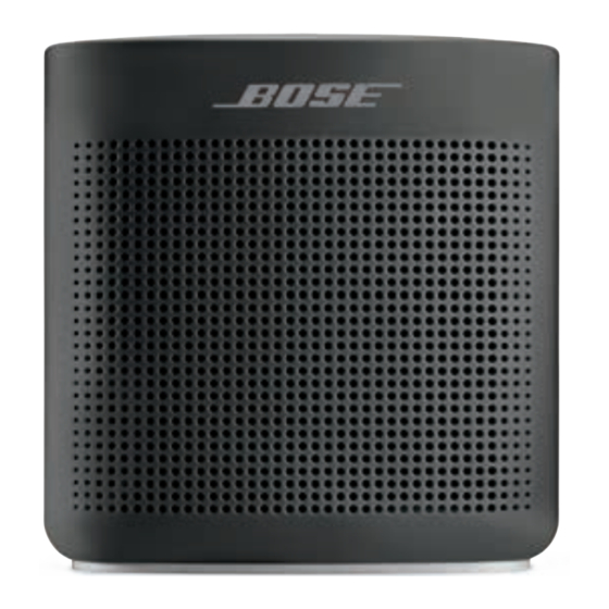 Bose SOUNDLINK COLOR II Kurzanleitung