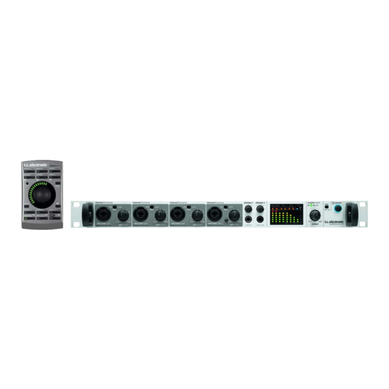 TC Electronic Studio Konnekt 48 Bedienungsanleitung