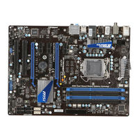 MSI P67A-G43 B3-Serie Bedienungsanleitung