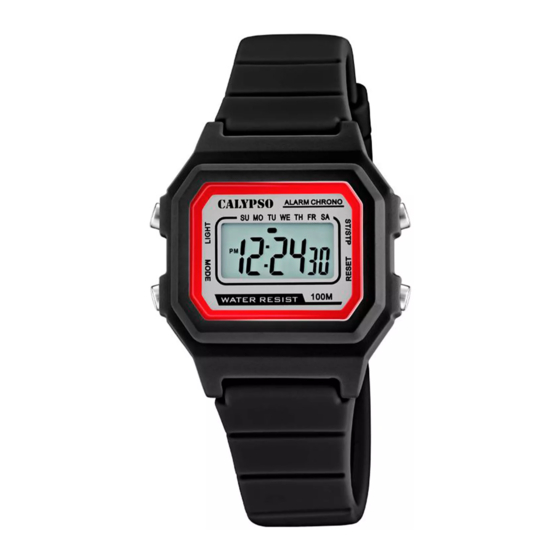 Calypso Watches IKMK5802M Betriebsanleitung
