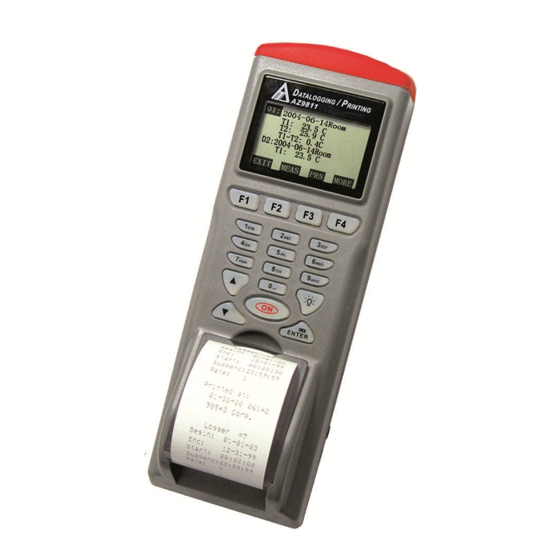 PCE Instruments AZ-9811 Bedienungsanleitung