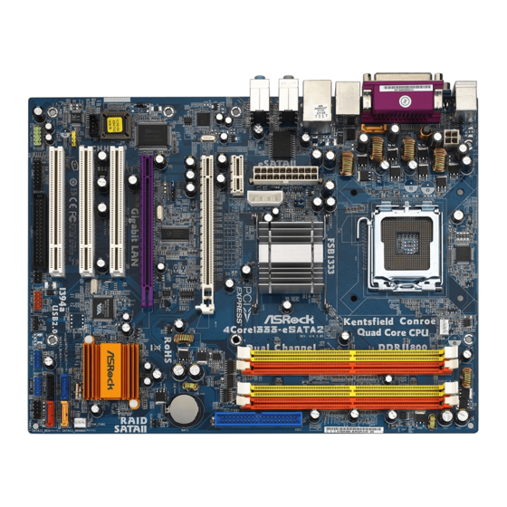ASROCK 4Core1333-eSATA2 Handbuch