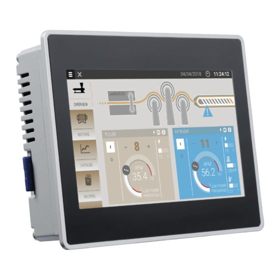 Exor eTOP507 G Serie Montageanweisung