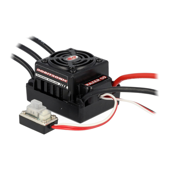 Robitronic RAZER ten ESC Bedienungsanleitung
