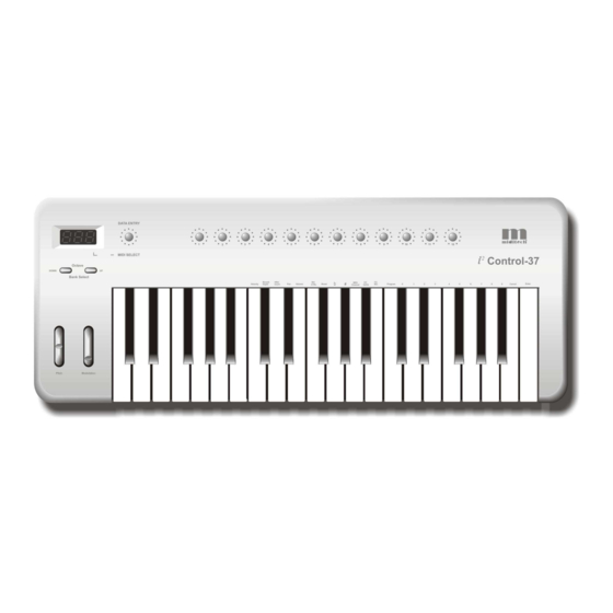 Miditech i2 Control-37 Bedienungsanleitung
