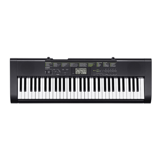 Casio CTK-1100 Bedienungsanleitung