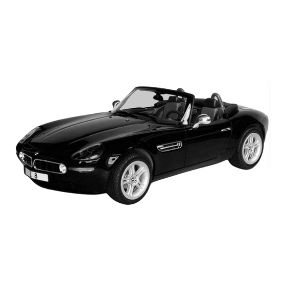 REVELL BMW Z8 Montageanleitung