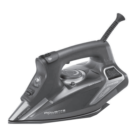 ROWENTA DW924 Serie Bedienungsanleitung