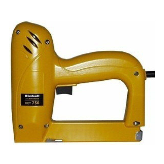 EINHELL ET 750 Bedienungsanleitung