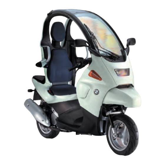 BMW Motorrad C1 2000 Bedienungsanleitung
