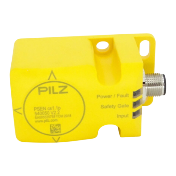 Pilz PSEN cs1.1p Bedienungsanleitung