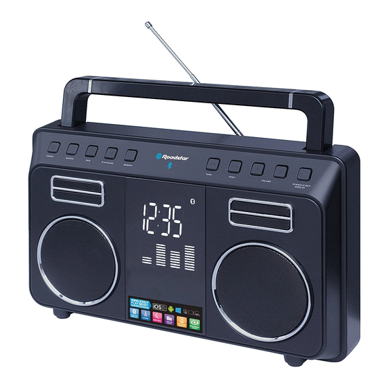 Roadstar TRA-800BT Bedienungsanleitung
