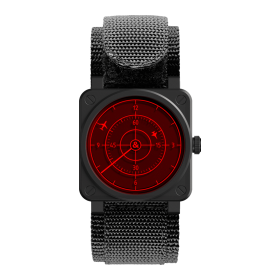 Bell & Ross RED RADAR CERAMIC BR 03-92 Technische Anweisungen