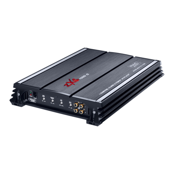 MAC Audio ZXS 1500 D Bedienungsanleitung, Garantie