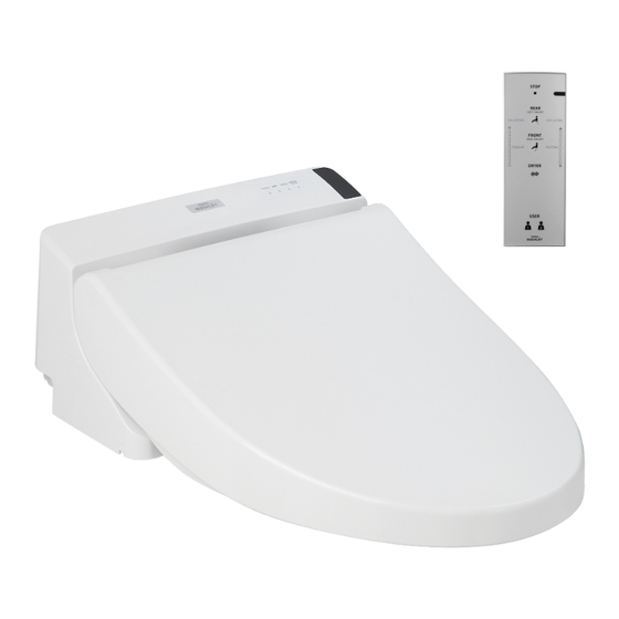 Toto TCF6531Z Installationsanleitung
