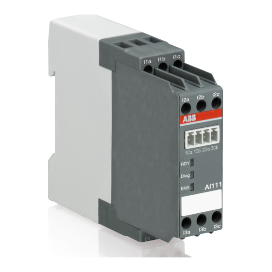 ABB AI111.0 Montageanweisung