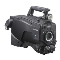Sony HDC1700 Bedienungsanleitung