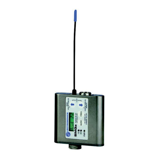 Lectronics SMa Bedienungsanleitung