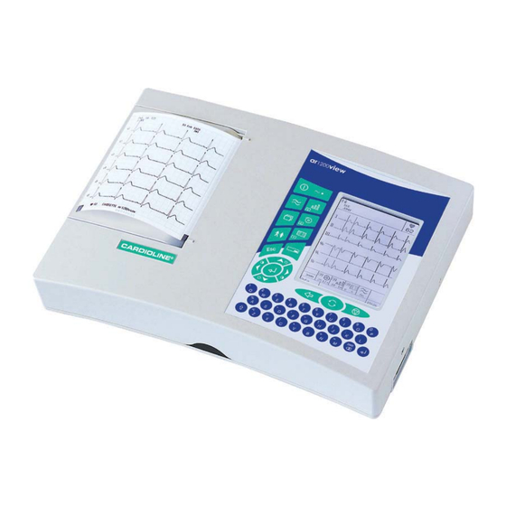 et medical devices SpA Cardioline ar1200view Bedienungsanleitung