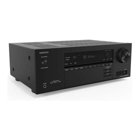 Onkyo TX-SR3100 Bedienungsanleitung