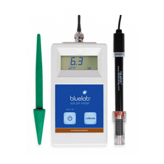 bluelab soil pH meter Benutzer- Und Wartungshandbuch