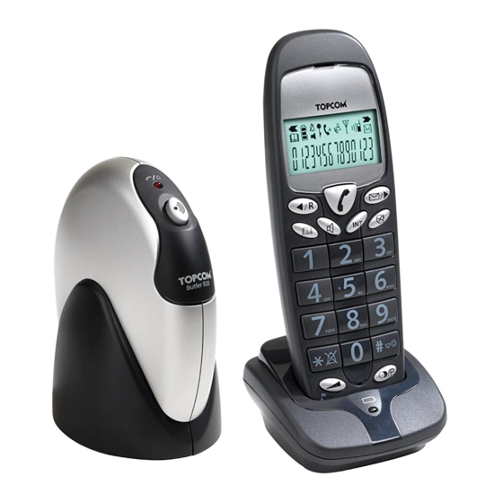 Topcom butler 920 Bedienungsanleitung