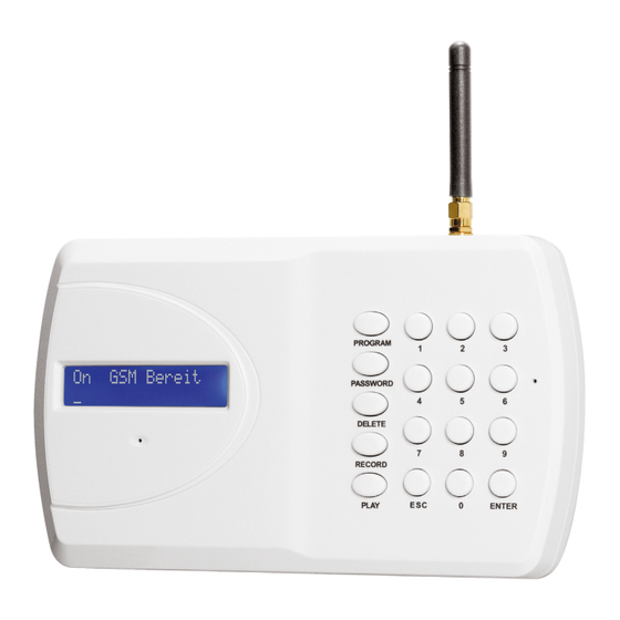 indexa GSM206 Installations- Und Bedienungsanleitung