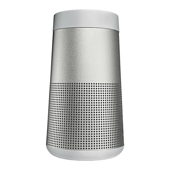 Bose SOUNDLINK REVOLVE Bedienungsanleitung