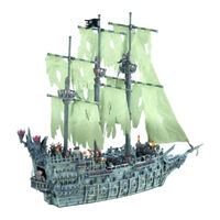 Mega Bloks Pirates of the Caribbean DEAD MAN'S CHEST Flying Dutchman 1029 Bedienungsanleitung