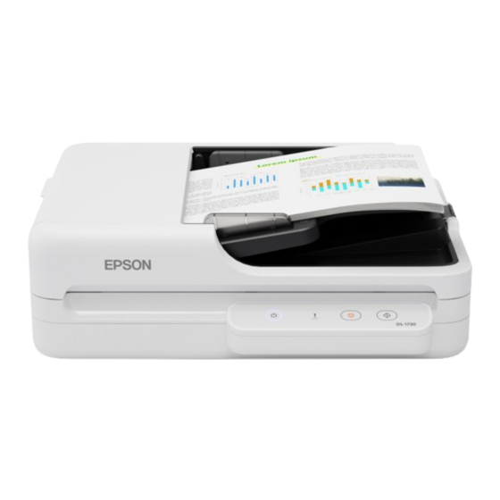 Epson DS-1730 Benutzerhandbuch