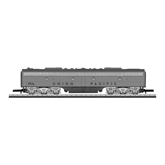 Märklin mini-club E8B Bedienungsanleitung