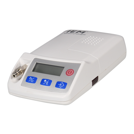 IEM Mobil-O-Graph Gebrauchsanweisung