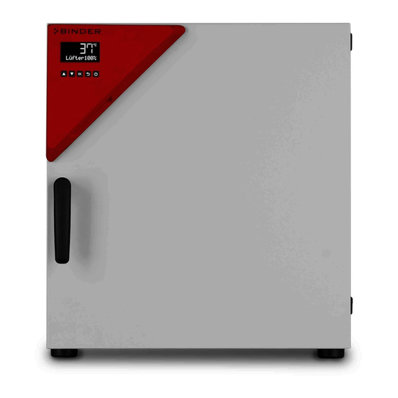 Binder BD 56 Kurzanleitung